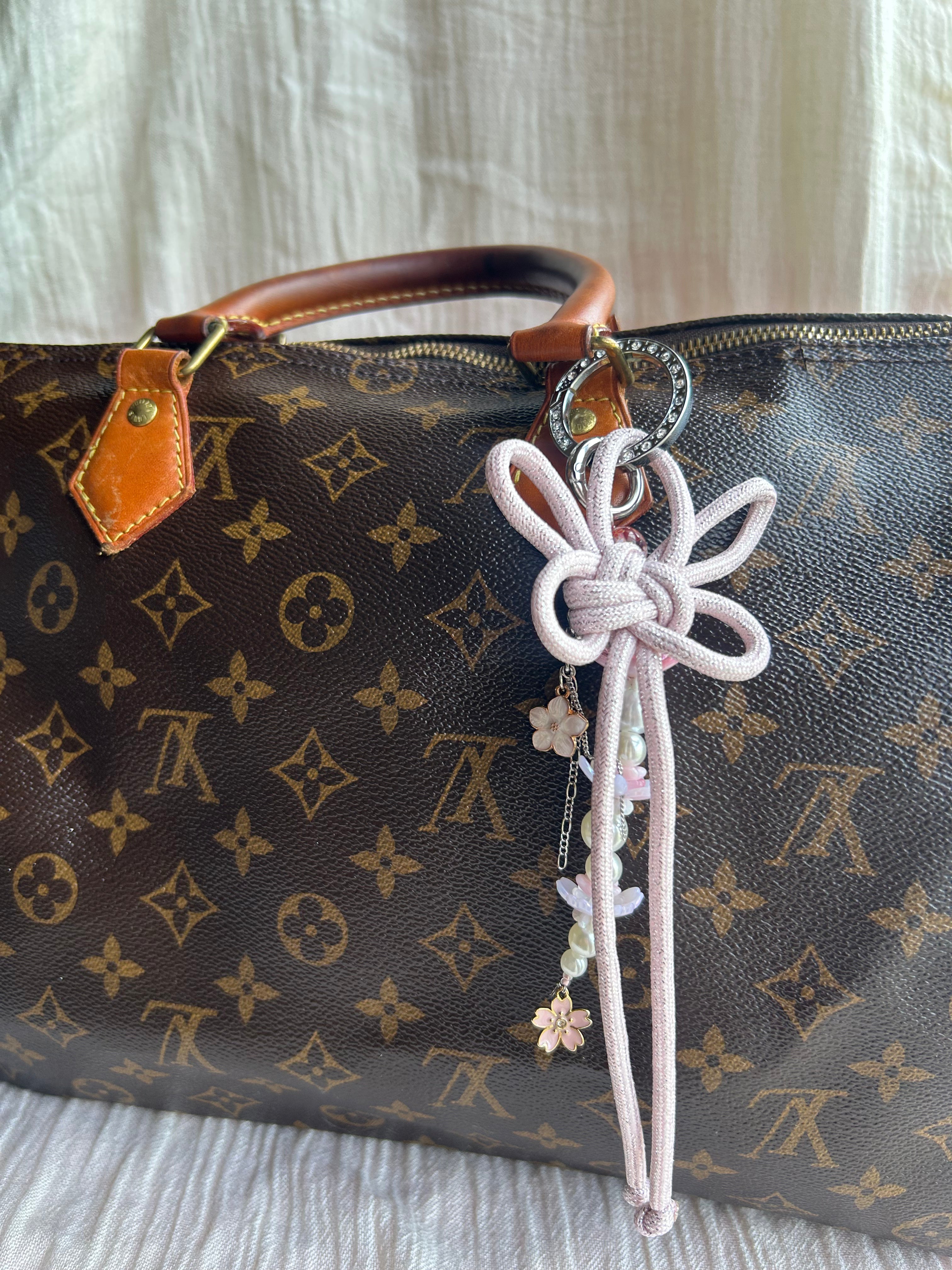 Sakura Knot Bag Charm