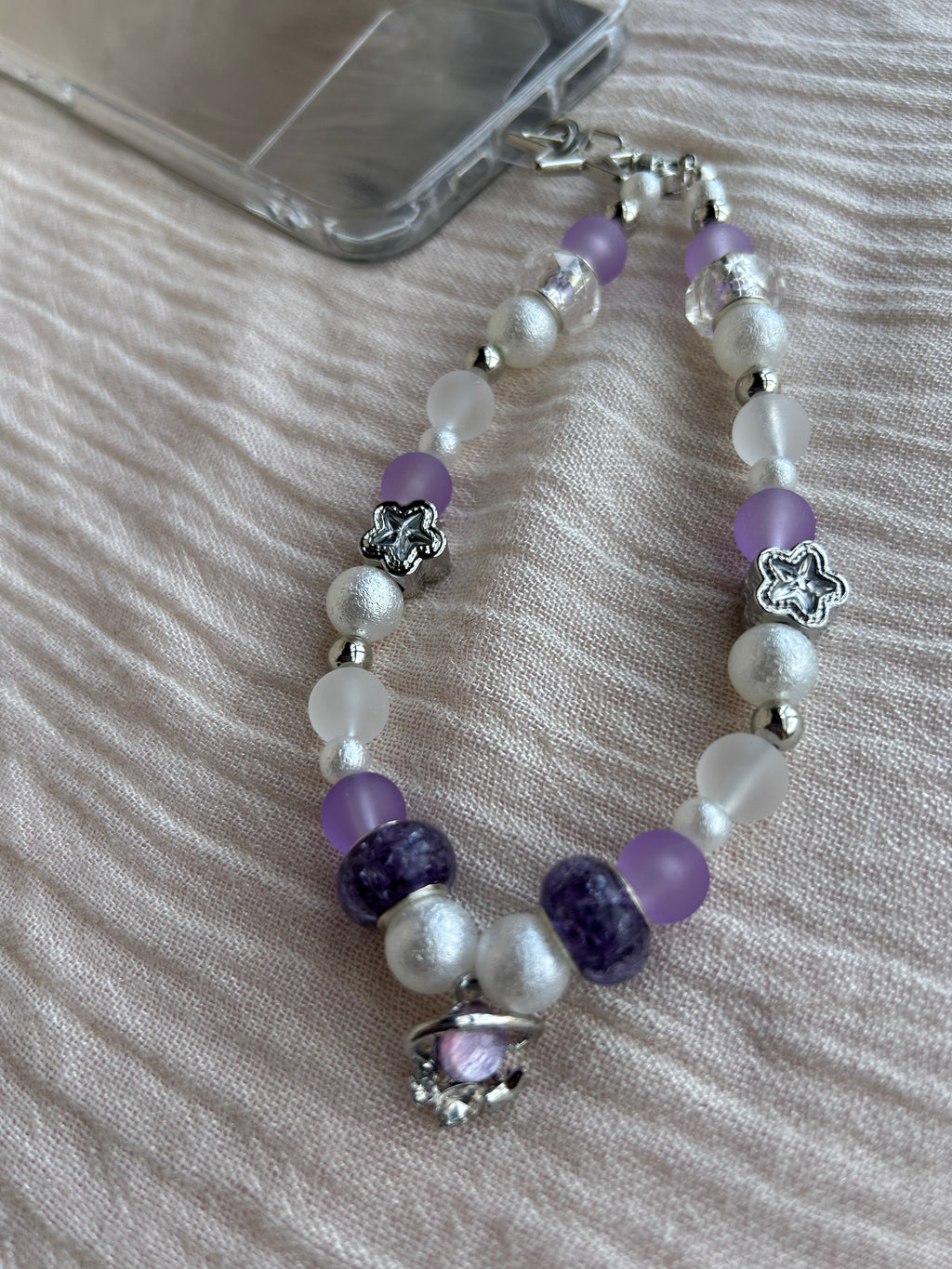 Lilac Dream Phone Charm